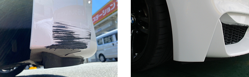 BMW M4修理前後写真