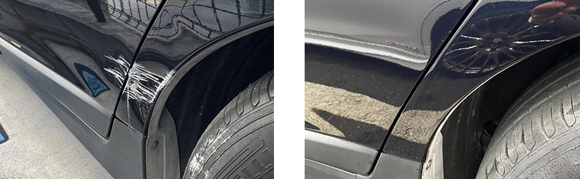 ボルボXC60の修理前後写真
