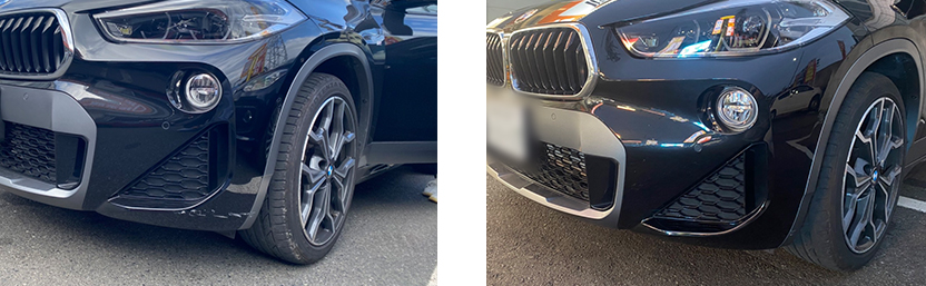 BMWの修理前後写真